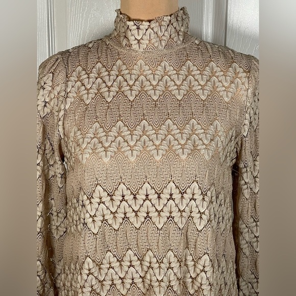 FREE PEOPLE SIMONE MINI DRESS In Neutral COMBO XS - Picture 8 of 14